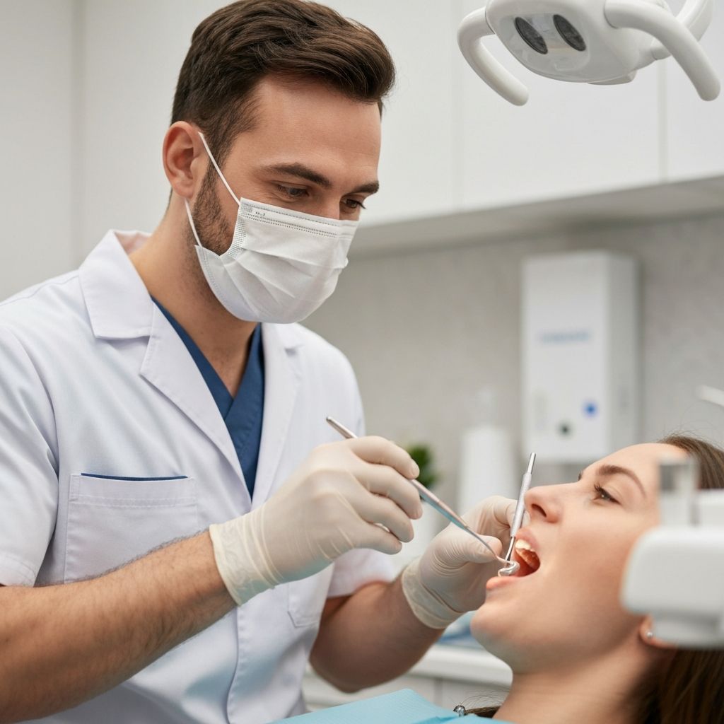 Professional dental treatment